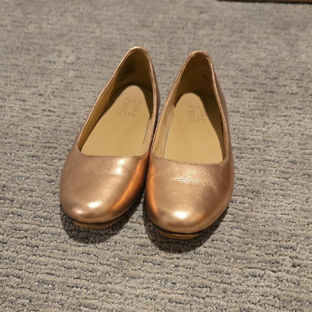 Naturalizer Rose Gold Flats